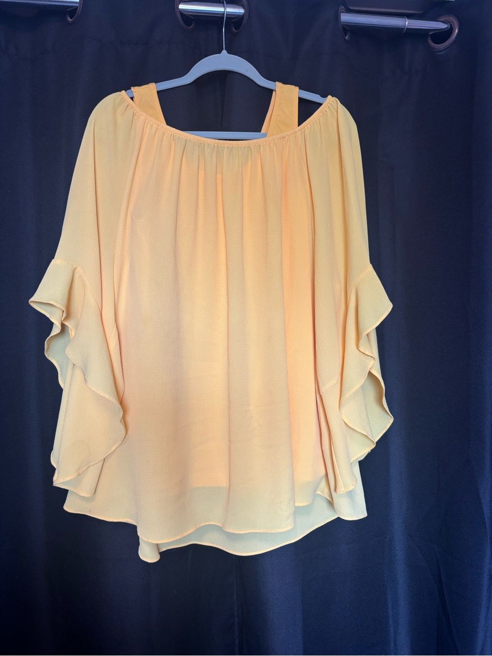 Cato Bright Yellow Scoop Neck Tank Top